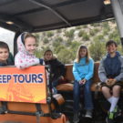 Children and teens enjoying a Jeep tour in Colorado Raft Masters Colorado