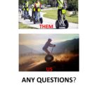 Comparing the idea of segway to the reality of segway Raft Masters Colorado